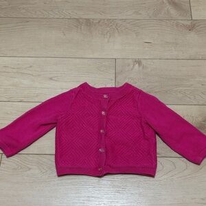 Tommy Hilfiger Fuchsia Kids Cardigan